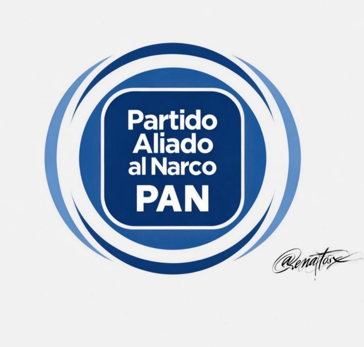 Redes responden con memes a nuevo logo del PAN