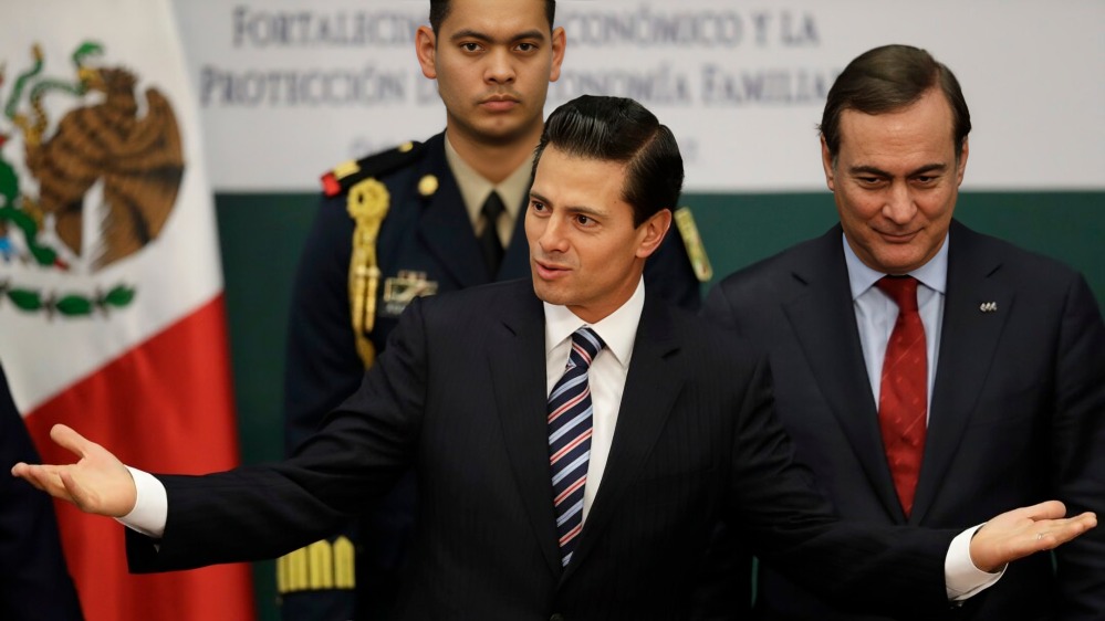 Peña Nieto no transparentó 5 mmpd de Fuerza México
