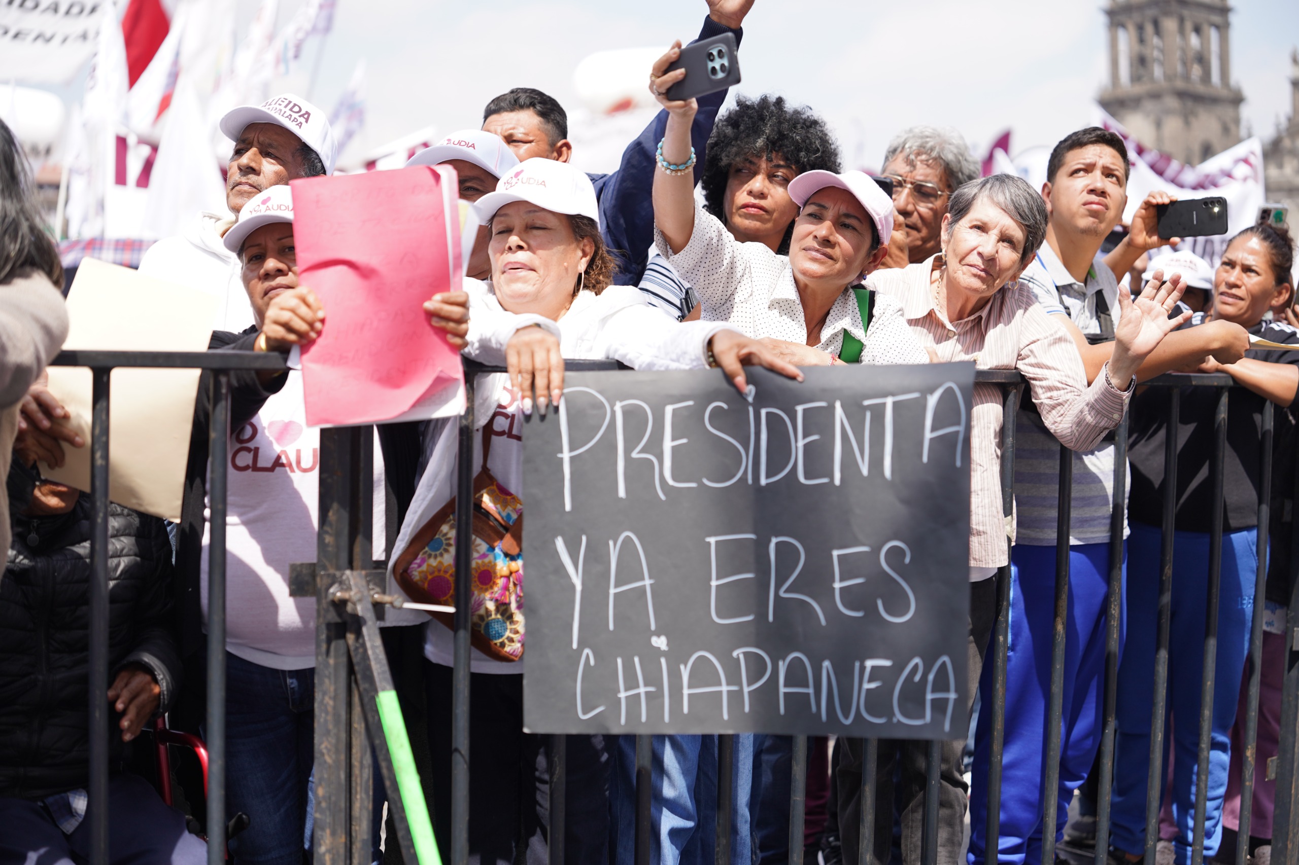 Sheinbaum da informe de primer año de gobierno