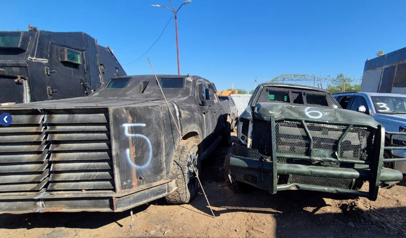 ¿Quiénes usaron los vehículos monstruo destruidos en Tamaulipas?