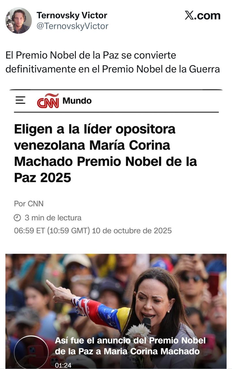 Redes tunden a María Corina Machado
