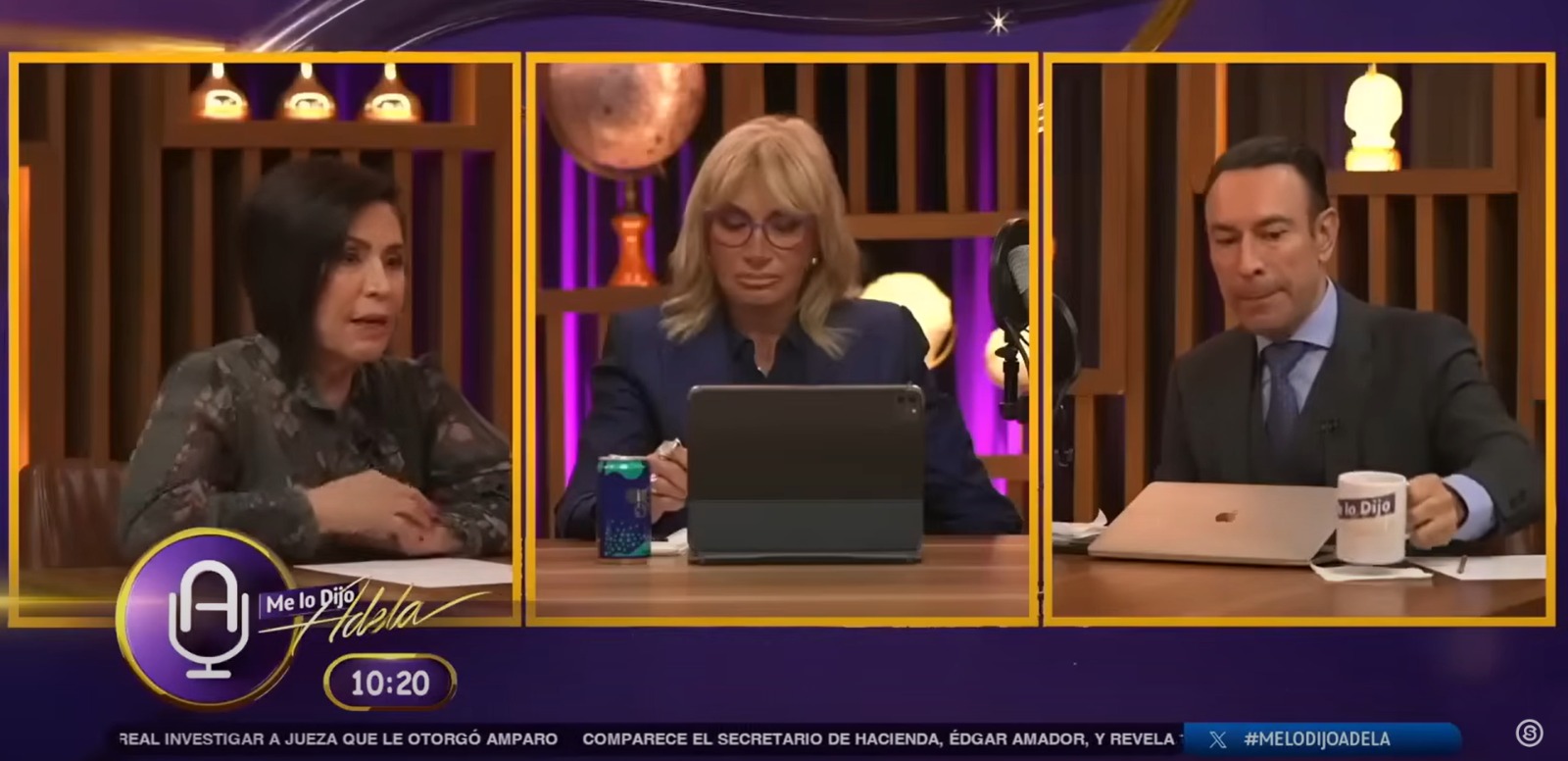 Rosario Robles con Adela Micha 