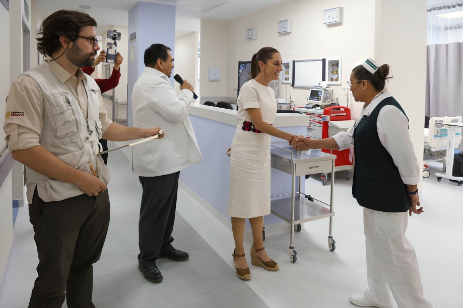 Sheinbaum destaca restos y acciones de su primer año como presidenta