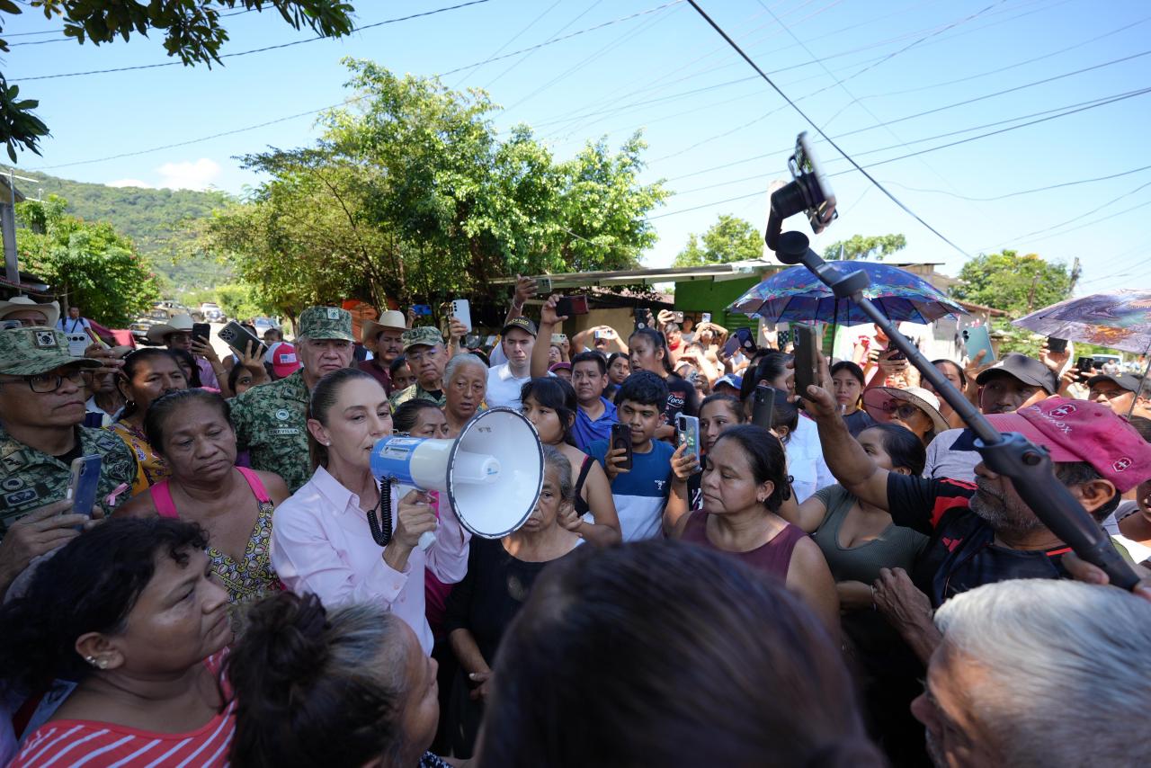 Sheinbaum en Poza Rica
