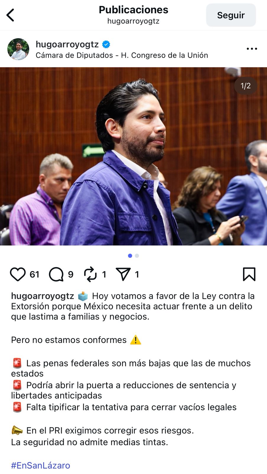 Teresa Ealy exhibe a priista por desconocer Ley vs extorsión