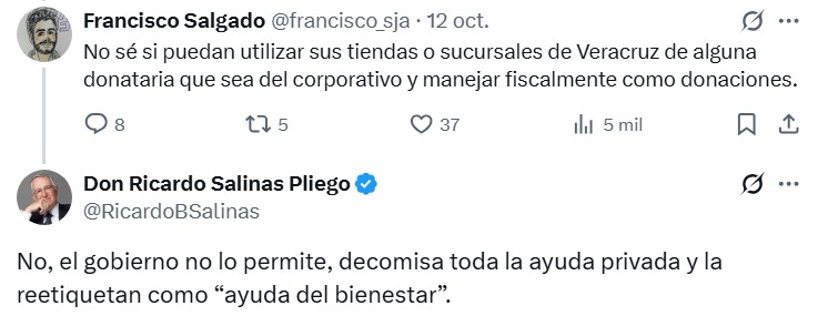 TV Azteca reproches