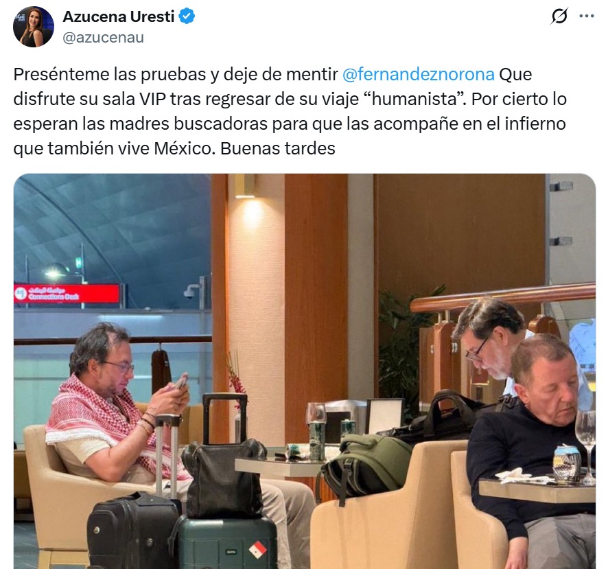 Uresti responde a Noroña