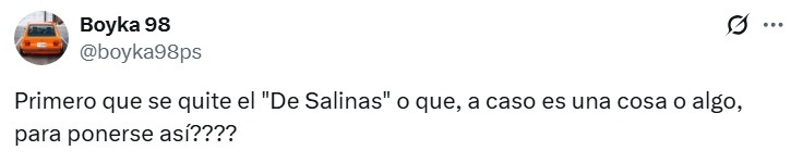 Usuarios tunden a esposa de Ricardo Salinas