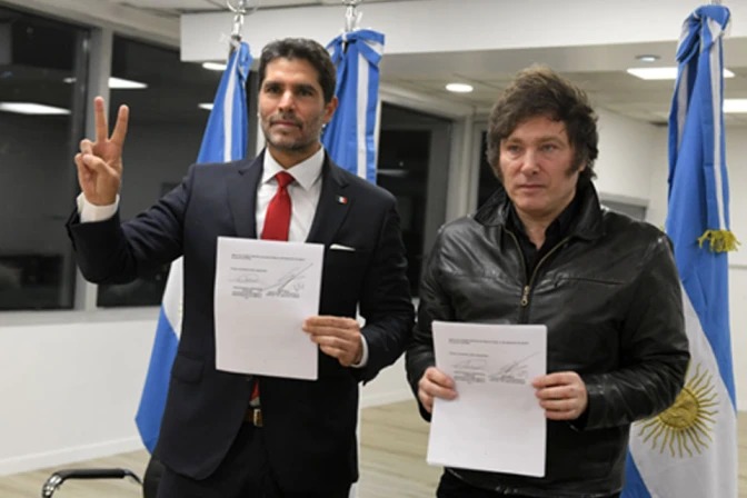 Verástegui y Milei