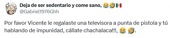 Vicente Fox chachalaca