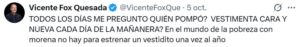 Vicente Fox mañanera