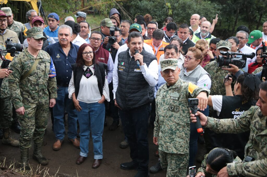 visita zona de desastre