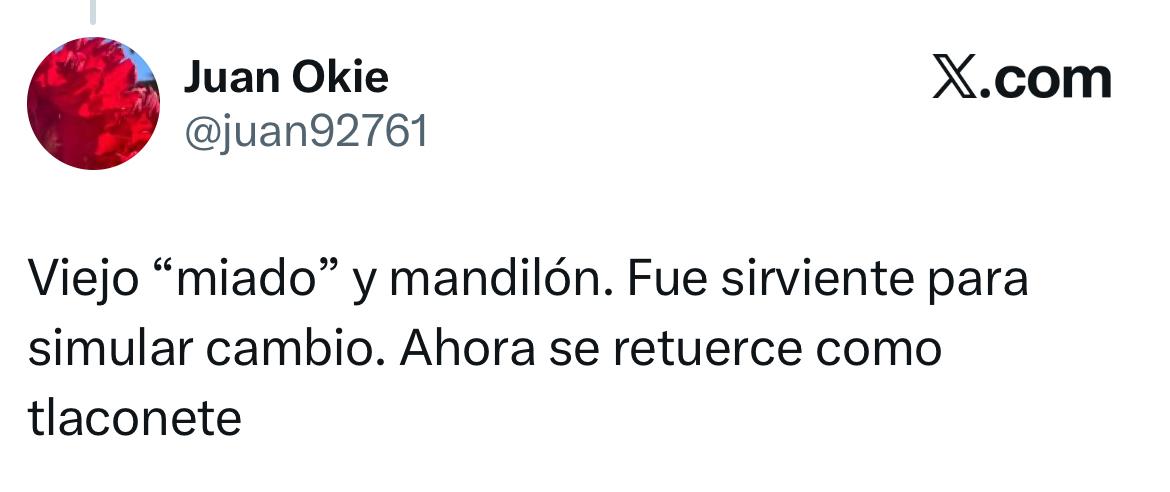 Acusan a Fox de ser un mandilón