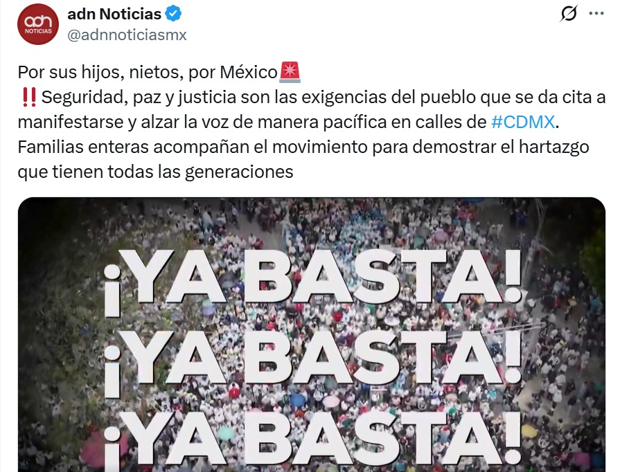 ADN cobertura marcha