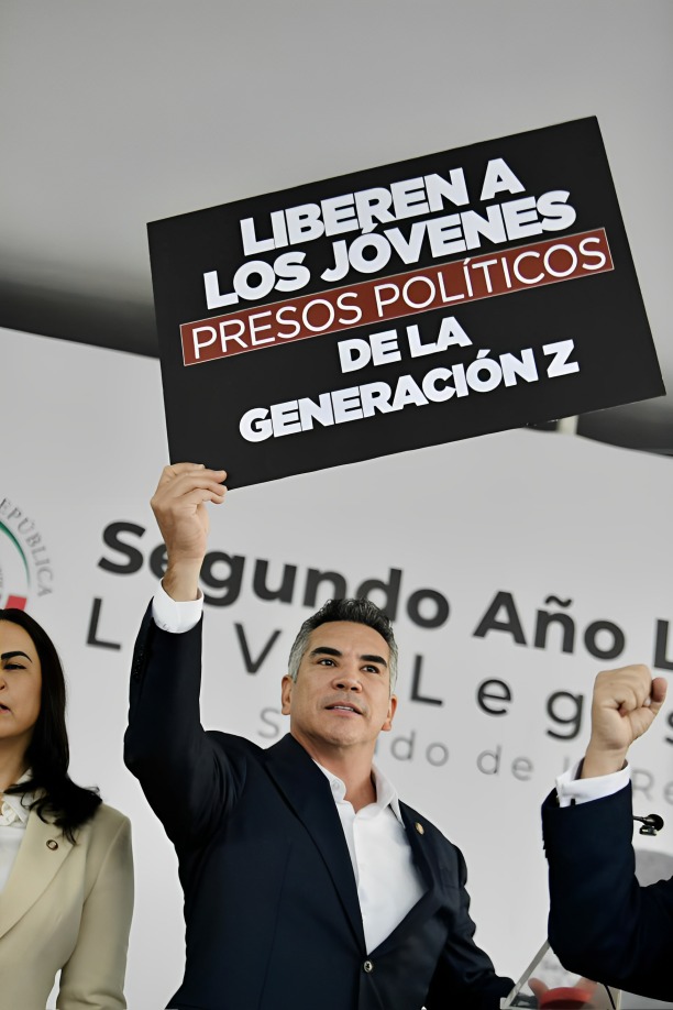Alito Moreno asegura que Morena reprime a la juventud