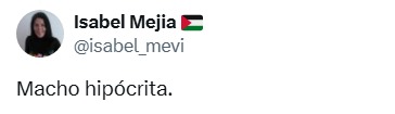 Alito Moreno hipócrita