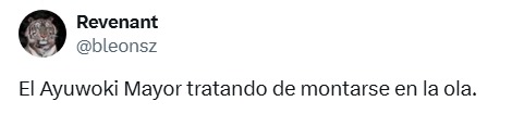 Alito Moreno montado