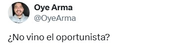 Alito Moreno oportunista