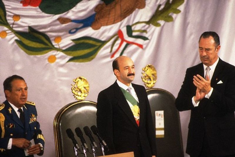 Apoyo de Juan Gabriel a Salinas de Gortari 