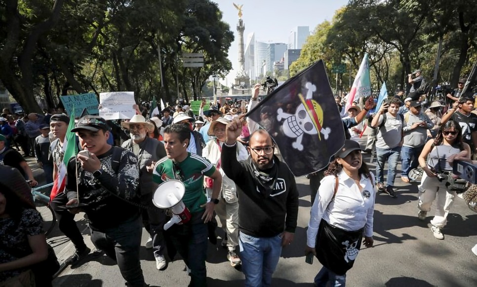 Así fue la segunda marcha de la Generación Z
