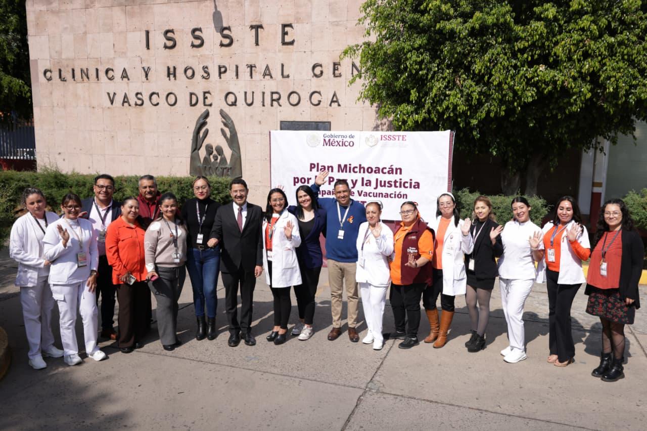 Batres visita Michoacán 