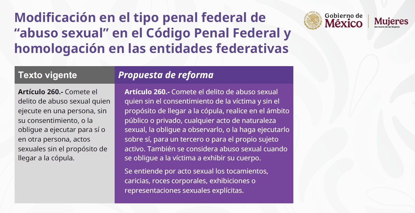 Cambios legales para mujeres