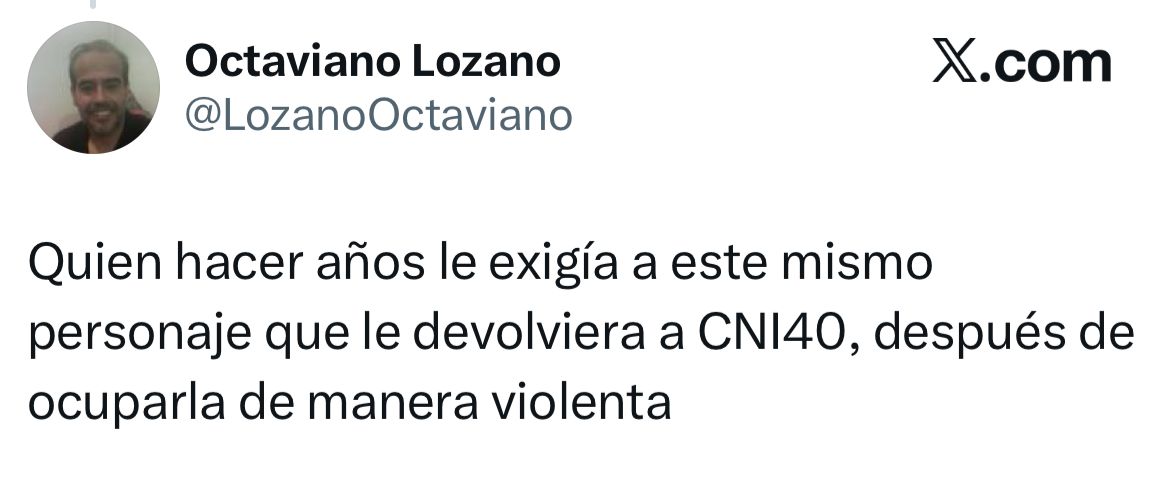 Ciro Gómez violento