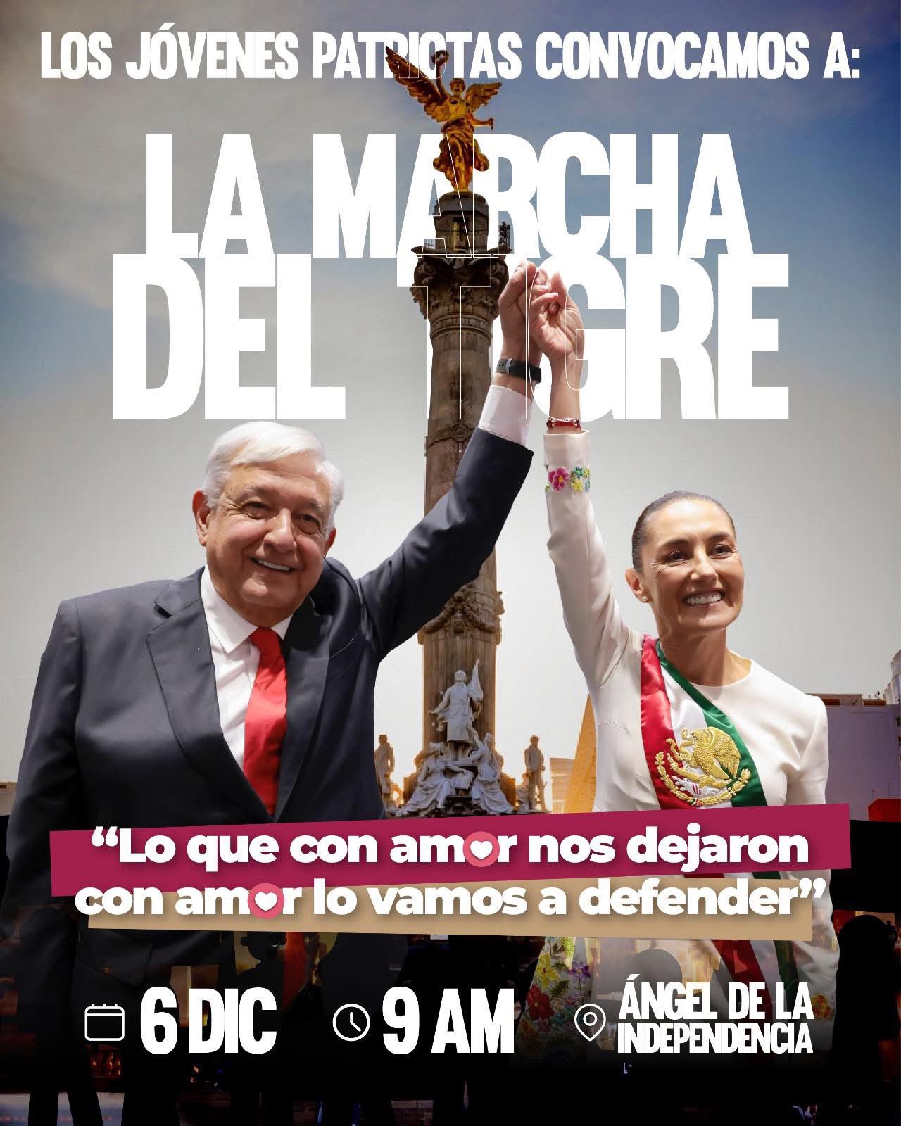 Convocatoria Marcha del Tigre