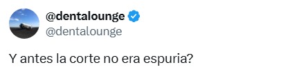 Corte espuria