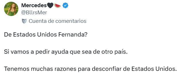 se debe desconfiar de EU