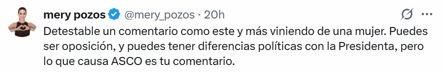 detestable comentario