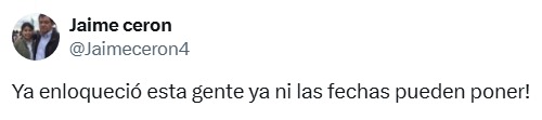 enloqueció la gente