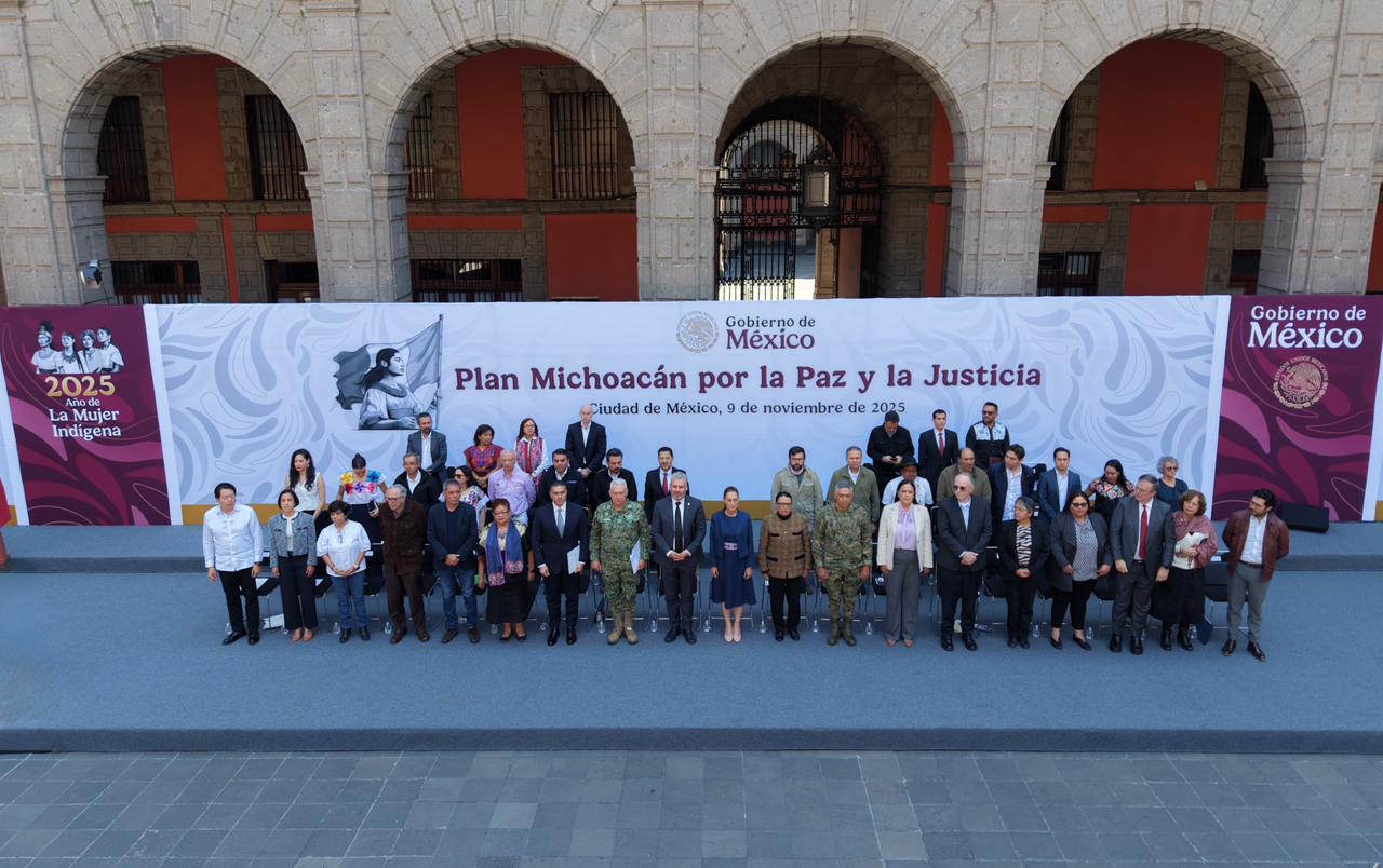 Gabinete de Sheinbaum presenta Plan Michoacán