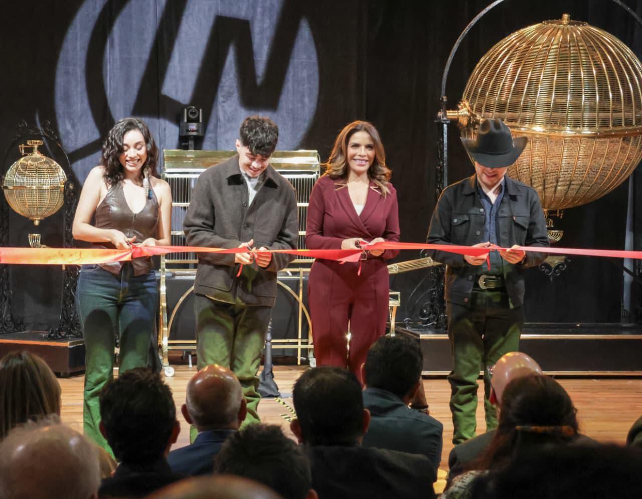 Inauguración de nueva sede de la Lotería Nacional 