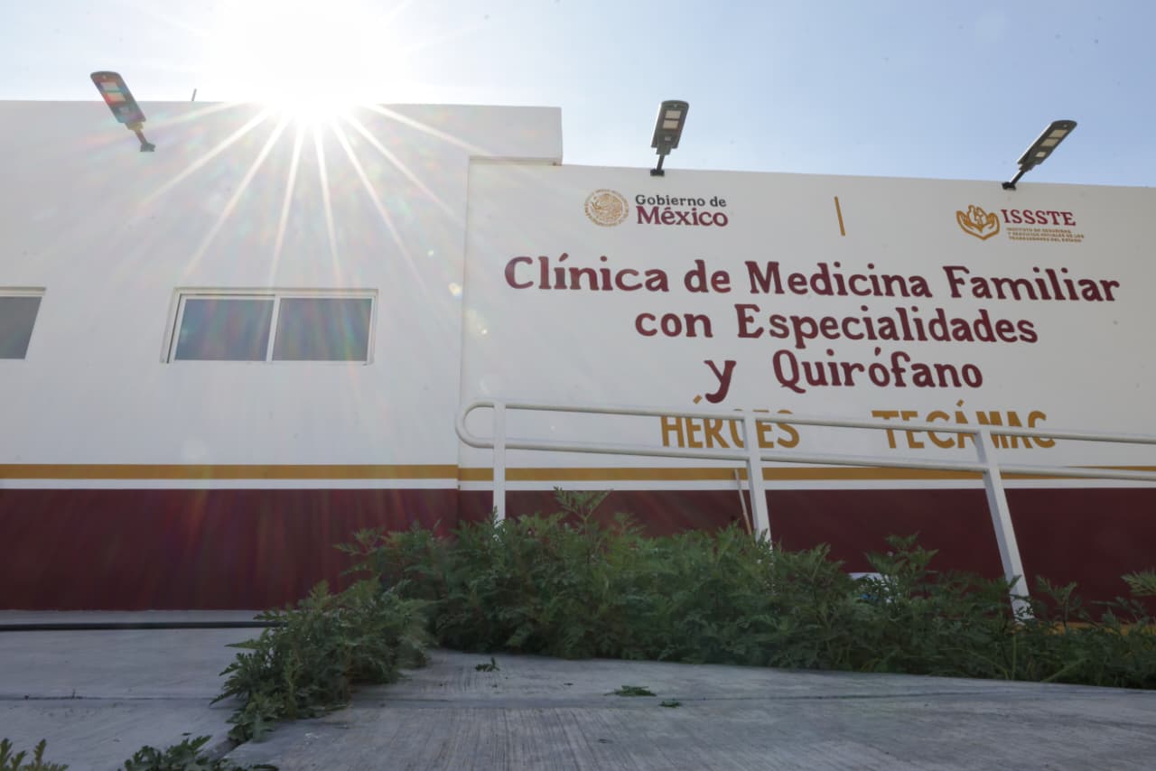 Issste inaugura dos clínicas en Tecámac