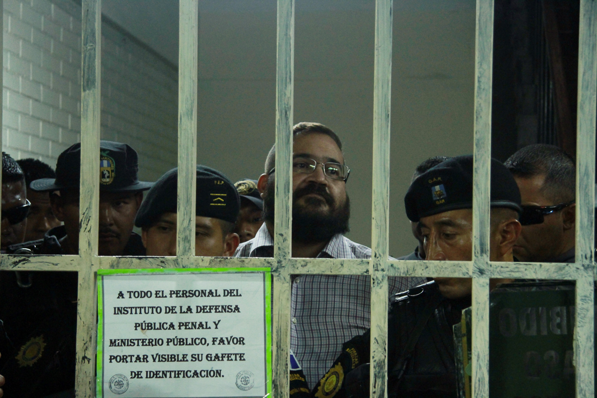 Javier Duarte en prisión