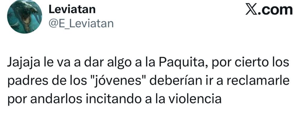 Le va a dar algo