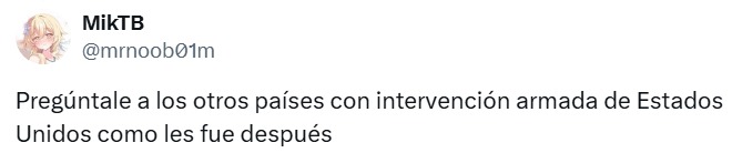 pregunta a otros países