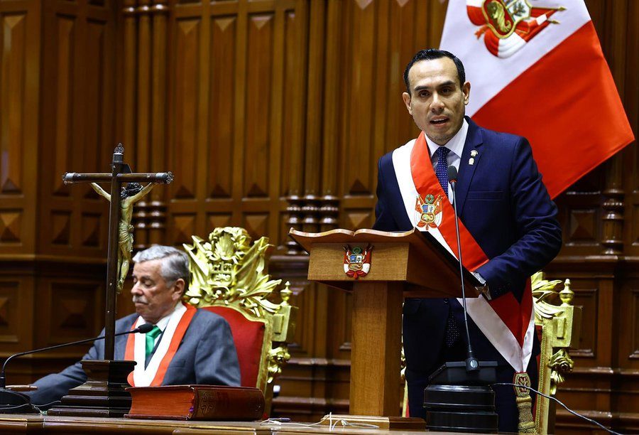 Presidente de Perú de Sheinbaum