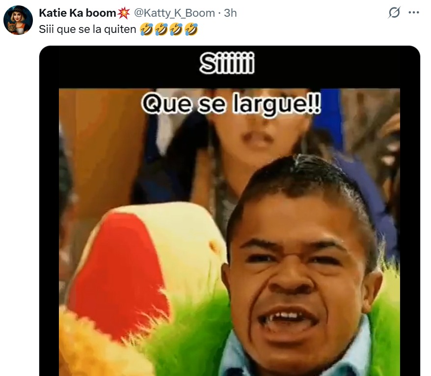 que se largue
