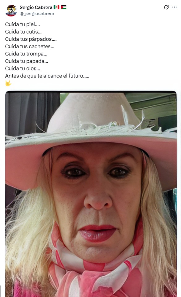 Redes se burlan de Lilly Téllez en su cumpleaños