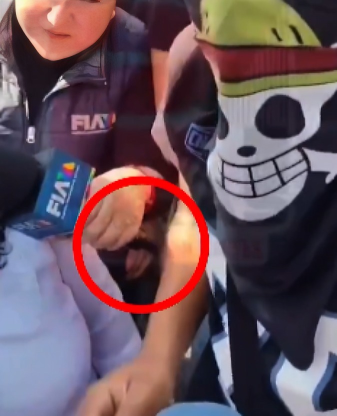 Roban celular de reportera durante marcha de la Gen Z