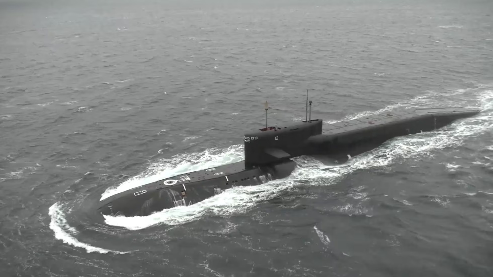 Rusia prueba con éxito un submarino nuclear 
