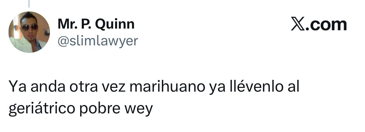 Señalan que Fox alucina por la marihuana