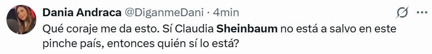 Sheinbaum no se salvó