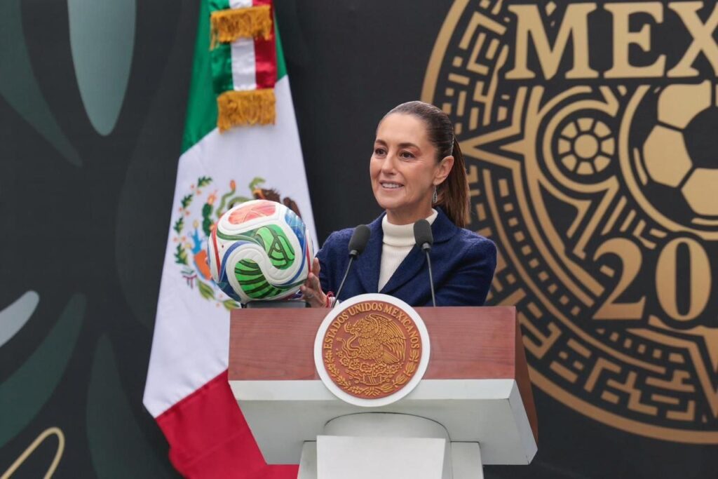 Sheinbaum presenta mundial