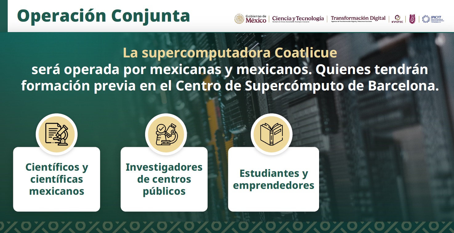 Supercomputadora México conjunta