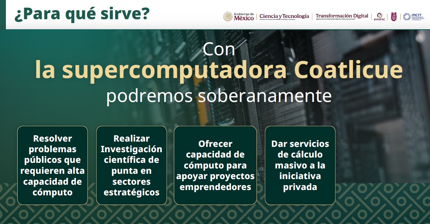Supercomputadora México para qué