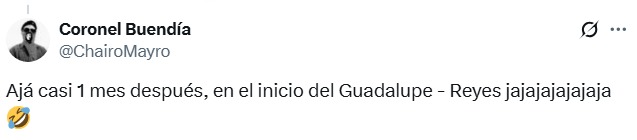 Un mes después