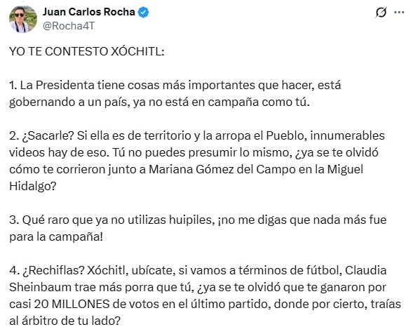 Xóchitl Gálvez burlas
